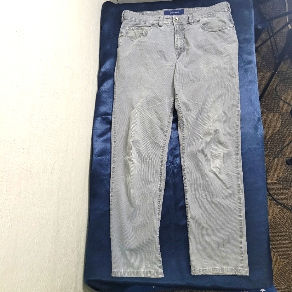 Atelier Gardeur Pants Men's 36x 36 Nevio-1 Stretch Regular Fit Jeans Grey